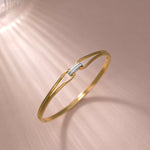 Link Diamond Oval Bracelet, 14K Solid Gold, 1/10 ct Lab Grown Diamond-3
