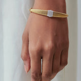 Bold Texture Diamond Bracelet