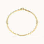 Celtic Diamond Knot Bracelet, 14K Gold Vermeil, 1/3 ct Lab Grown Diamond-6