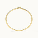 Celtic Diamond Knot Bracelet, 14K Solid Gold, 1/3 ct Lab Grown Diamond-6