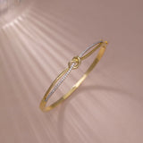 Celtic Diamond Knot Bracelet, 14K Gold Vermeil, 1/3 ct Lab Grown Diamond-7