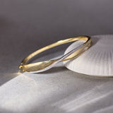 Twist of Brilliance Oval Bracelet