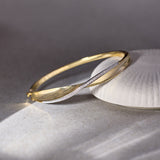 Twist of Brilliance Oval Bracelet