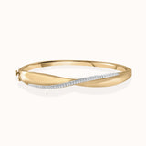 Twist of Brilliance Oval Bracelet