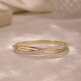 Criss Cross Diamond Bracelet