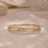 Criss Cross Diamond Bracelet