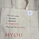 Complimentary Gift - HYOU Tote Bag