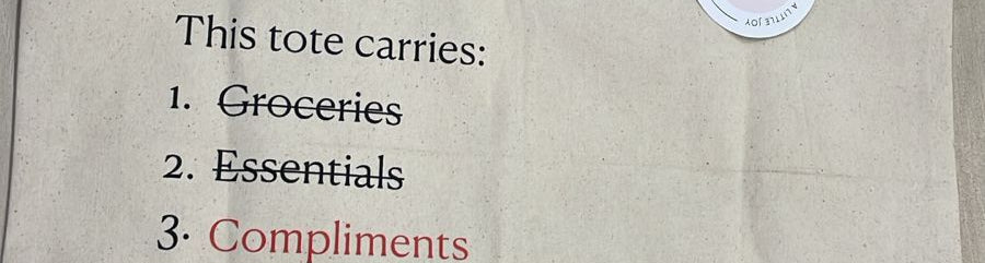 Complimentary Gift - HYOU Tote Bag