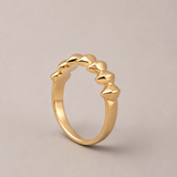 Shield Carapace Pinky Ring