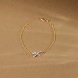 Bow & Glow Diamond Bracelet