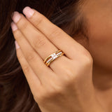 Center Square Stack Band