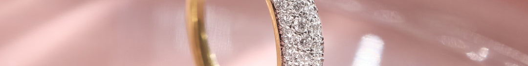 Soft Dome Pave Diamond Ring