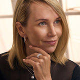 Marquise and Round Diamond Stack Band