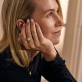 Round Diamond Cluster Ring