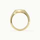 Signet Marquise Diamond Ring