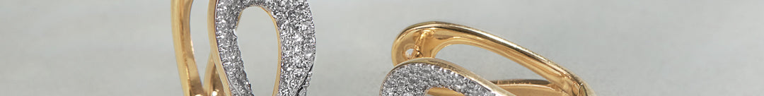 Curve Edit Diamond Earrings