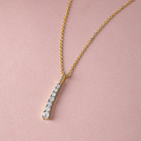 Journey Bar Diamond Necklace