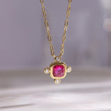 Modern Gem Necklace