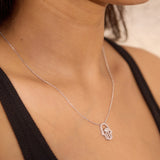 Hamsa Marquise Necklace