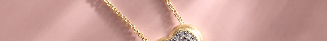 Heart Diamond Cluster Necklace