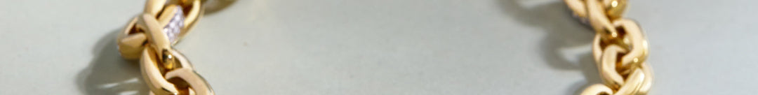 Statement Diamond Link Bracelet