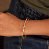 Journey Diamond Oval Bracelet