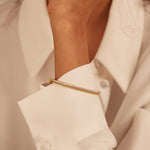 Beaded Oval Diamond Bracelet, 14K Solid Gold, 7/8 ct Lab Grown Diamond-2