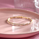Diamond Wave Bracelet