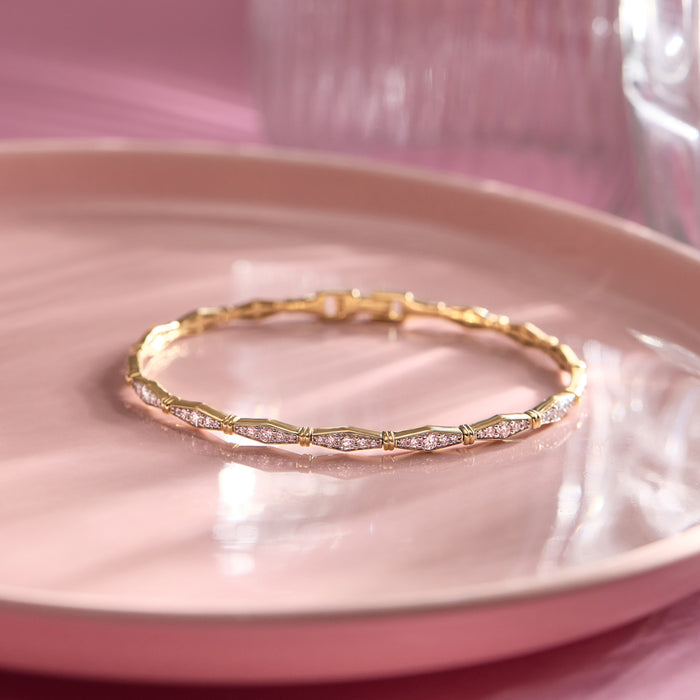 Diamond Wave Bracelet