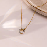 Circle of Grace Diamond Necklace