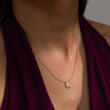 Snowflake Diamond Necklace