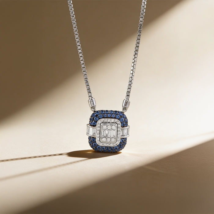 Deco Diamond Necklace