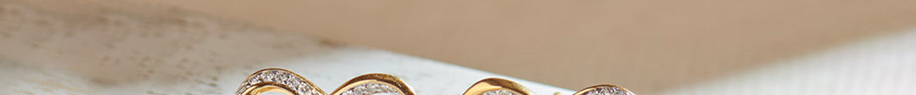Infinity Diamond Earrings, 14K Gold Vermeil, 1/4 ct Lab Grown Diamond-1