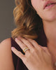 Aura Diamond Stackable Bands, 14K Gold Vermeil, 1/2 ct Lab Grown Diamond-3