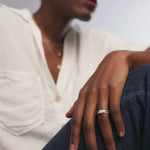 Round Cluster Criss Cross Diamond Ring, 14K Gold Vermeil, 1/3 ct Lab Grown Diamond-4