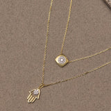 Classic Diamond Necklace Set